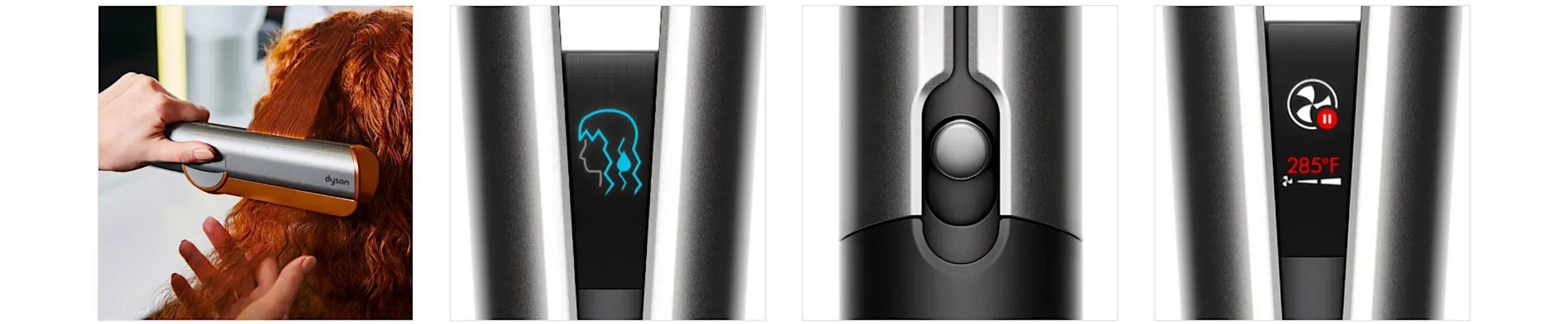 intuitive airflow, lcd screen, lock feature, auto pause.