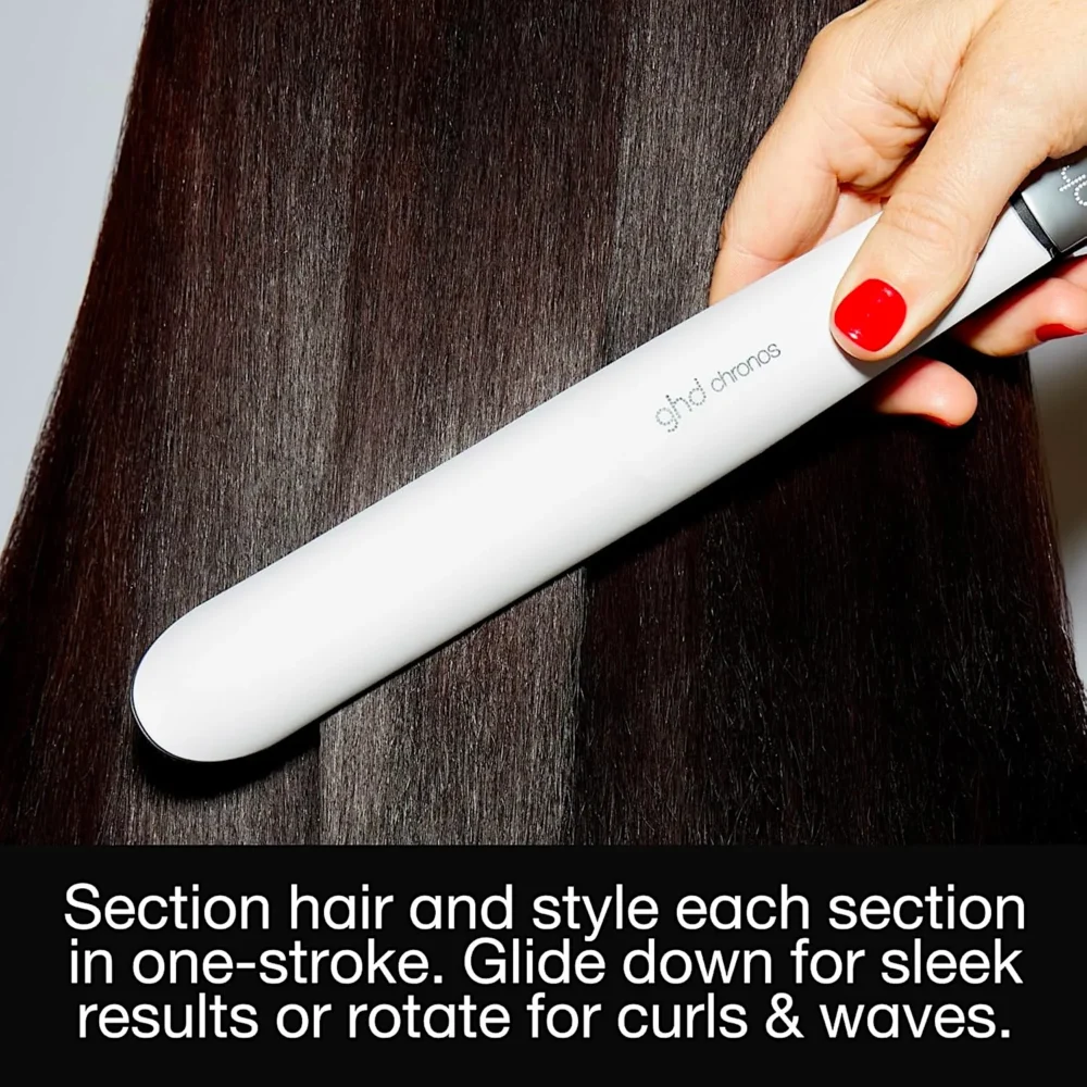 ghd flat iron white