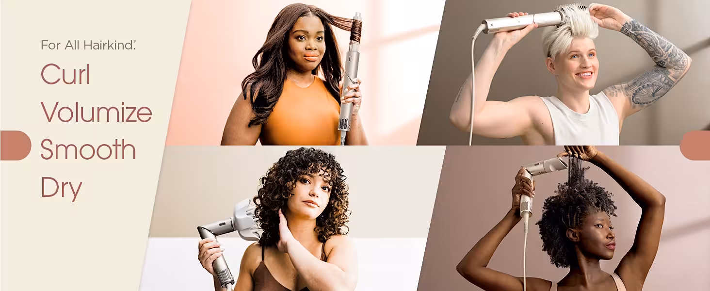 Shark FlexStyle for all hair types — curl, volumize, smooth, and dry with one tool